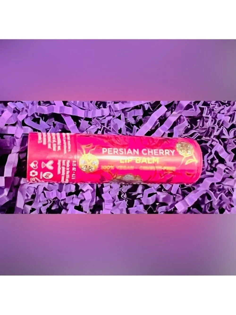 Persian Cherry Lip Balm - Vibrant Red